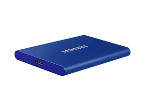 SAMSUNG T7 1 TB USB Type-C 3.2 Gen 2 (3.1 Gen 2) Blue (MU-PC1T0H/AM) - Cartouches Certifiees