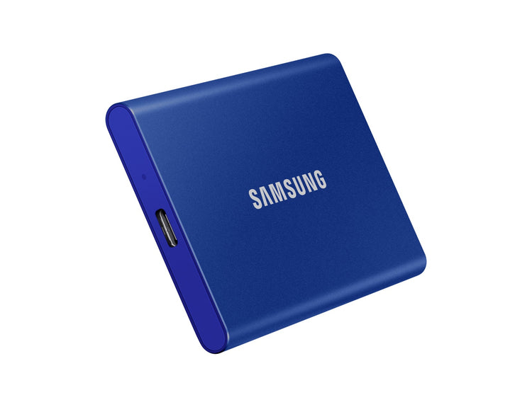 SAMSUNG T7 1 TB USB Type-C 3.2 Gen 2 (3.1 Gen 2) Blue (MU-PC1T0H/AM) - Cartouches Certifiees