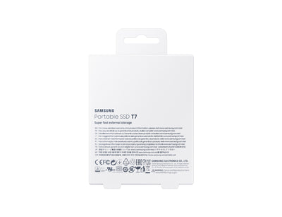SAMSUNG T7 1 TB USB Type-C 3.2 Gen 2 (3.1 Gen 2) Blue (MU-PC1T0H/AM) - Cartouches Certifiees