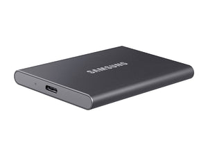 SAMSUNG T7 1 TB USB Type-C 3.2 Gen 2 (3.1 Gen 2) Grey (MU-PC1T0T/AM) - Cartouches Certifiees