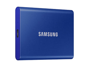 SAMSUNG T7 2 TB USB Type-A 3.2 Gen 1 (3.1 Gen 1) Blue (MU-PC2T0H/AM) - Cartouches Certifiees
