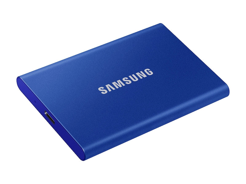 SAMSUNG T7 2 TB USB Type-A 3.2 Gen 1 (3.1 Gen 1) Blue (MU-PC2T0H/AM) - Cartouches Certifiees