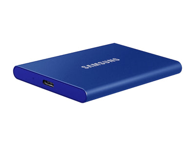 SAMSUNG T7 2 TB USB Type-A 3.2 Gen 1 (3.1 Gen 1) Blue (MU-PC2T0H/AM) - Cartouches Certifiees