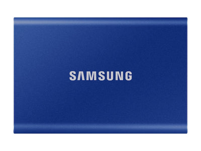 SAMSUNG T7 2 TB USB Type-A 3.2 Gen 1 (3.1 Gen 1) Blue (MU-PC2T0H/AM) - Cartouches Certifiees