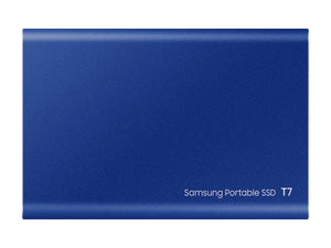 SAMSUNG T7 2 TB USB Type-A 3.2 Gen 1 (3.1 Gen 1) Blue (MU-PC2T0H/AM) - Cartouches Certifiees