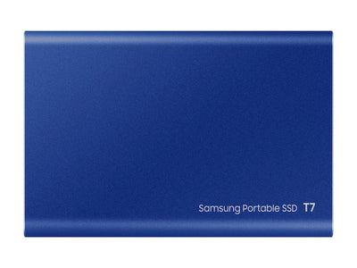 SAMSUNG T7 2 TB USB Type-A 3.2 Gen 1 (3.1 Gen 1) Blue (MU-PC2T0H/AM) - Cartouches Certifiees