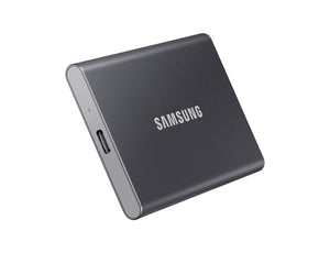 SAMSUNG T7 2 TB USB Type-C 3.2 Gen 2 (3.1 Gen 2) Titanium (MU-PC2T0T/AM) - Cartouches Certifiees