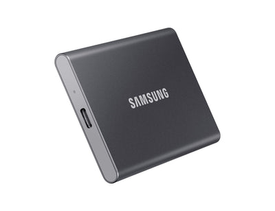 SAMSUNG T7 2 TB USB Type-C 3.2 Gen 2 (3.1 Gen 2) Titanium (MU-PC2T0T/AM) - Cartouches Certifiees