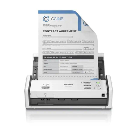 BROTHER ADS-1350W Wireless Compact Desktop Scanner (ADS1350W)