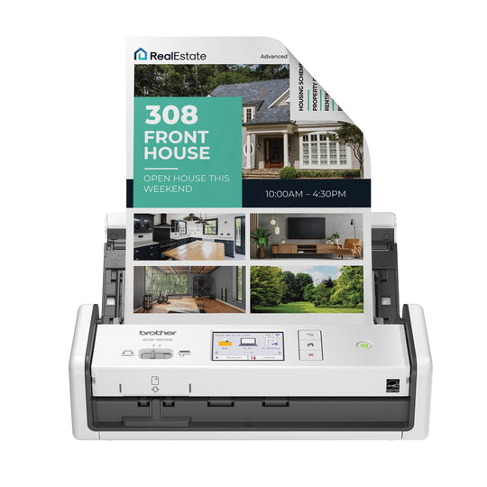 BROTHER ADS-1800W Wireless Compact Scanner - Touchscreen (ADS1800W)