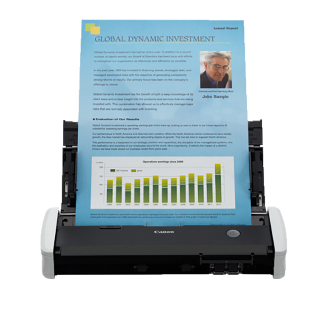 CANON imageFORMULA R10 Portable Document Scanner (4861C001) - Certified ...