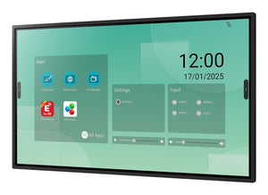 SHARP ELECTRONICS Sharp LM551 Interactive flat panel 139.7 cm (55") LED Wi-Fi 500 cd/m² 4K Ultra HD Black Touchscreen Built-in processor Android 14 18/7 (PN-LM551) - Cartouches Certifiees