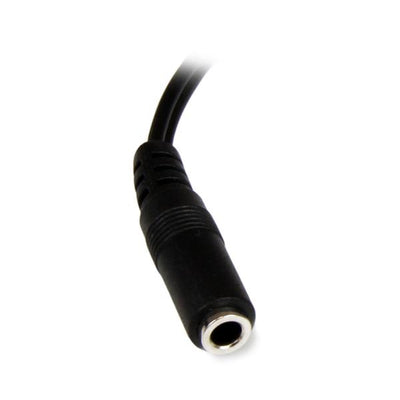 STARTECH 0.152m 3.5mm - 2xRCA m/f audio cable 0,152 m Black (MUFMRCA) - Cartouches Certifiees
