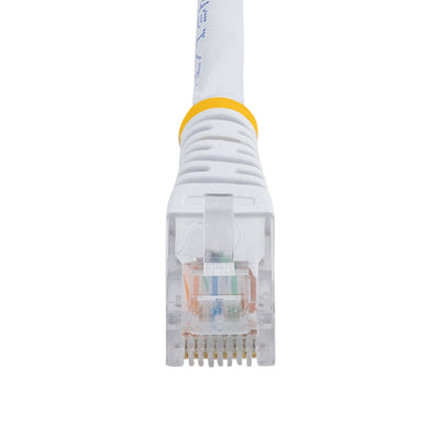 STARTECH 15 ft White Molded Category 5e (350 MHz) UTP Patch Cable networking cable 4,57 m (M45PATCH15WH) - Cartouches Certifiees