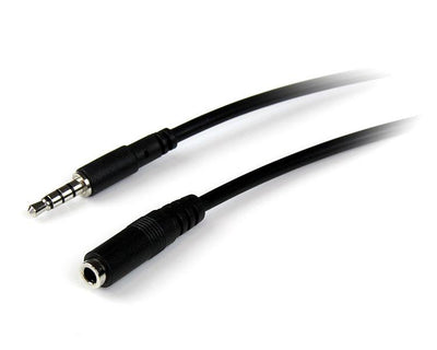 STARTECH 2m 3.5mm/3.5mm audio cable Black (MUHSMF2M) - Cartouches Certifiees