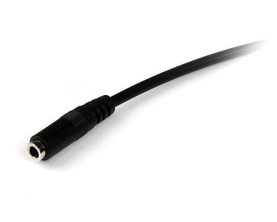 STARTECH 2m 3.5mm/3.5mm audio cable Black (MUHSMF2M) - Cartouches Certifiees