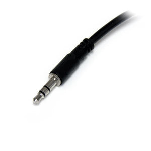 STARTECH audio cable 0,2 m 3.5mm 2x3.5mm Black (MUY1MFFS) - Cartouches Certifiees