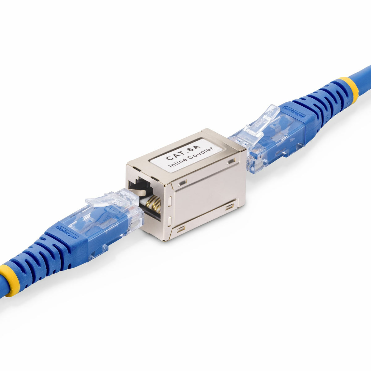STARTECH cable gender changer RJ-45 Silver (IN-CAT6A-COUPLER-S1) - Cartouches Certifiees