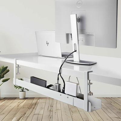 STARTECH cable organizer Cable tray White 1 pc(s) (CALW-DESK-CABLE-TRAY) - Cartouches Certifiees