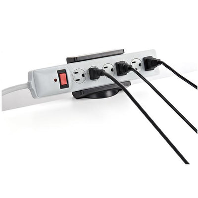 STARTECH cable organizer Desk Black 1 pc(s) (PWRSTRPCLMP) - Cartouches Certifiees