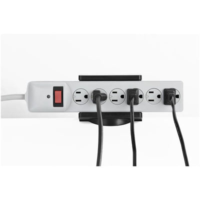 STARTECH cable organizer Desk Black 1 pc(s) (PWRSTRPCLMP) - Cartouches Certifiees