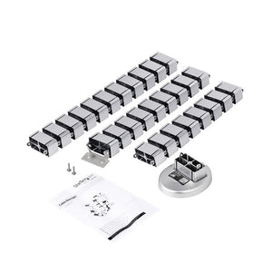STARTECH cable organizer Desk Cable sleeve Silver 1 pc(s) (CMVBMOD) - Cartouches Certifiees