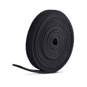 STARTECH cable organizer Universal Hook & loop cable tie Black (HKLP7505B) - Cartouches Certifiees