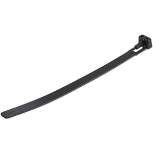 STARTECH cable tie Releasable cable tie Nylon, Plastic Black 100 pc(s) (CBMZTRB6BK) - Cartouches Certifiees