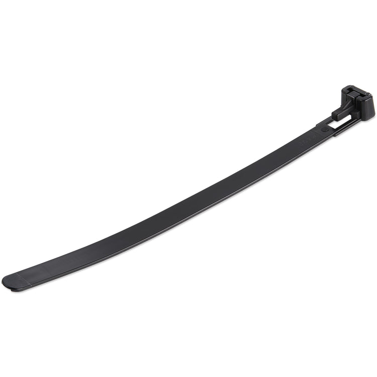 STARTECH cable tie Releasable cable tie Nylon, Plastic Black 100 pc(s) (CBMZTRB6BK) - Cartouches Certifiees