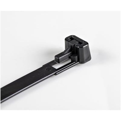 STARTECH cable tie Releasable cable tie Nylon, Plastic Black 100 pc(s) (CBMZTRB6BK) - Cartouches Certifiees