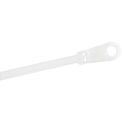STARTECH cable tie Releasable cable tie Nylon, Plastic White 100 pc(s) (CBMZTS10N4) - Cartouches Certifiees