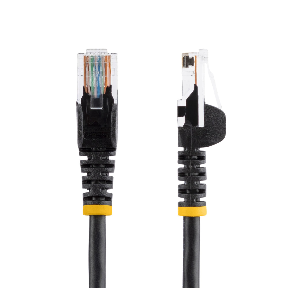 STARTECH .com 10 ft Black Snagless Category 5e (350 MHz) UTP Patch Cable networking cable 3,05 m (45PATCH10BK) - Cartouches Certifiees