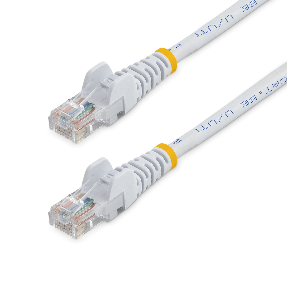 STARTECH .com 10 ft White Snagless Category 5e (350 MHz) UTP Patch Cable networking cable 3,05 m (45PATCH10WH) - Cartouches Certifiees