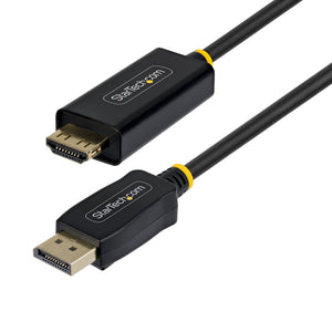 STARTECH .com 10F-DP-HDMI-4K60-GR video cable adapter 3 m DisplayPort HDMI Type A (Standard) Black (10F-DP-HDMI-4K60-HDR) - Cartouches Certifiees