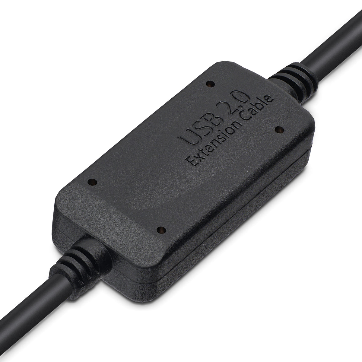 STARTECH .com 15m USB 2.0, M/M USB cable USB A USB B 0,48 Gbit/s Aluminium, Black (USB2HAB50AC) - Cartouches Certifiees