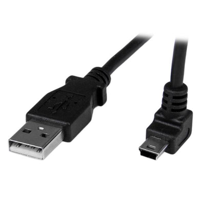 STARTECH .com 1m, Mini USB-A - Mini-B USB cable USB 2.0 USB A Mini-USB B 0,48 Gbit/s Black (USBAMB1MU) - Cartouches Certifiees