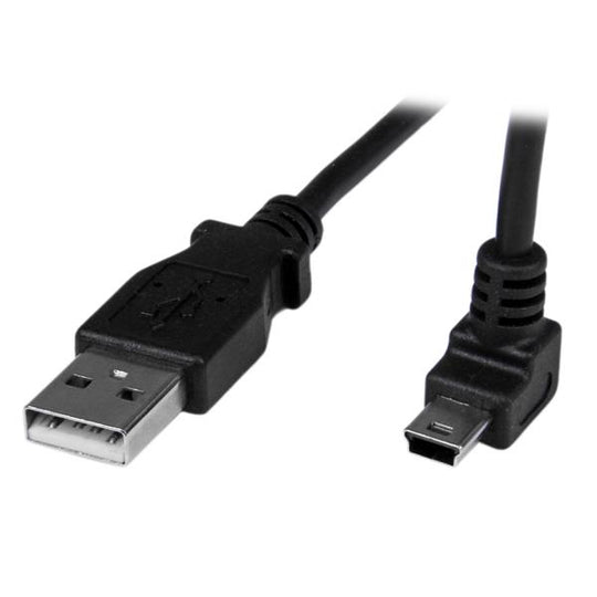 STARTECH .com 1m, Mini USB-A - Mini-B USB cable USB 2.0 USB A Mini-USB B 0,48 Gbit/s Black (USBAMB1MU)