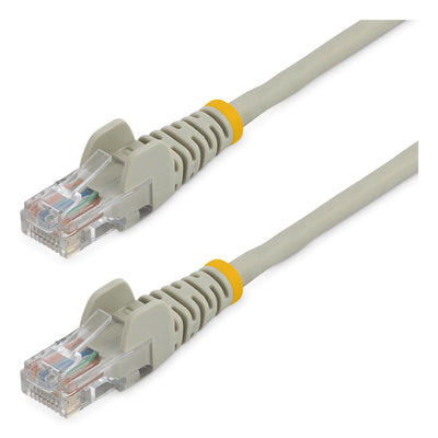STARTECH .com 25 ft Gray Snagless Category 5e (350 MHz) UTP Patch Cable networking cable Grey 7,62 m (45PATCH25GR) - Cartouches Certifiees