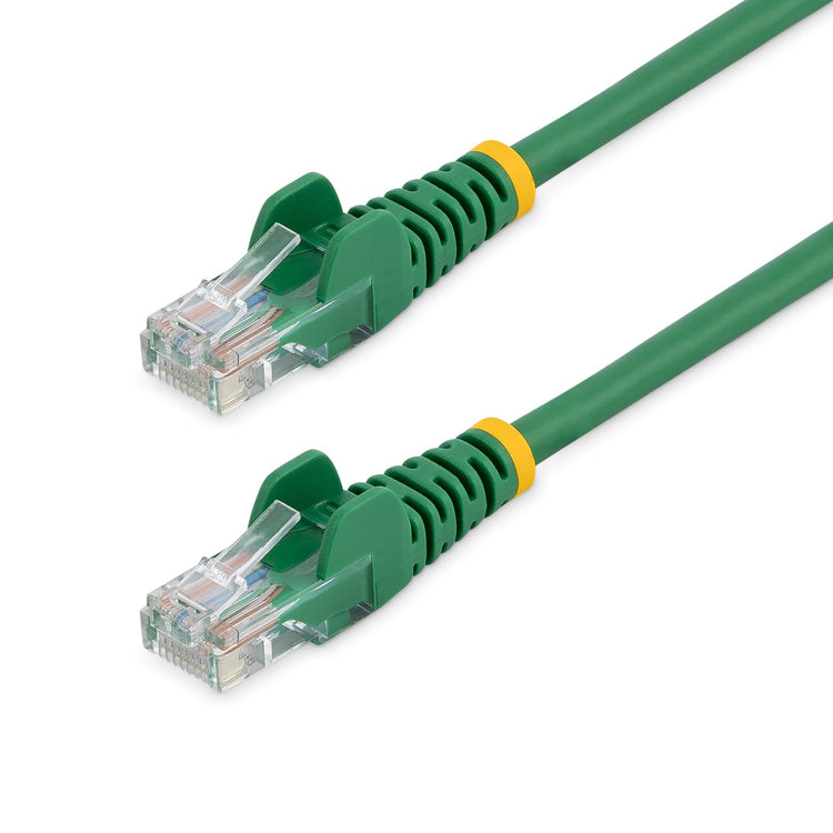 STARTECH .com 25 ft Green Snagless Category 5e (350 MHz) UTP Patch Cable networking cable 7,62 m (45PATCH25GN) - Cartouches Certifiees