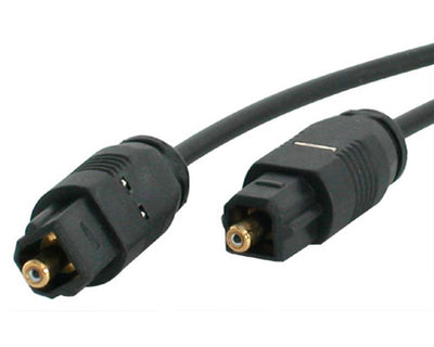 STARTECH .com 6 ft Thin Toslink Digital audio cable 1,83 m Black (THINTOS6) - Cartouches Certifiees