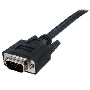 STARTECH .com 6ft DVI - VGA 1,8 m DVI-A VGA (D-Sub) Black (DVIVGAMM6) - Cartouches Certifiees