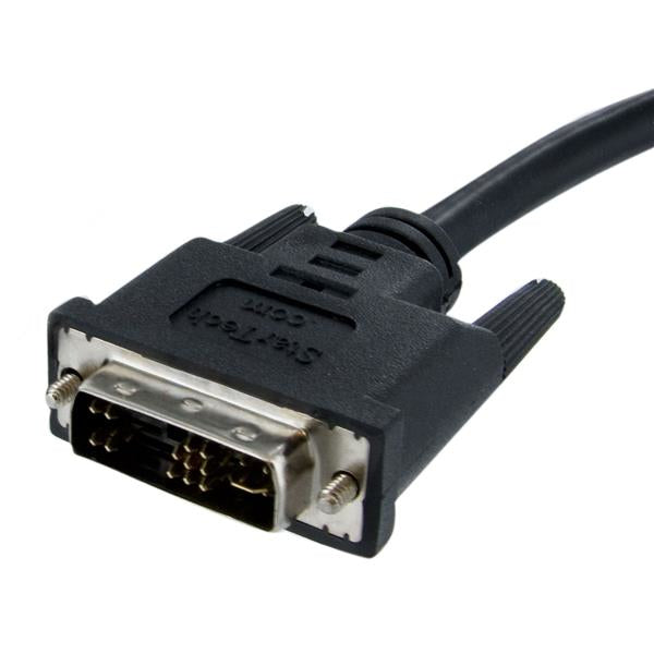 STARTECH .com 6ft DVI - VGA 1,8 m DVI-A VGA (D-Sub) Black (DVIVGAMM6) - Cartouches Certifiees