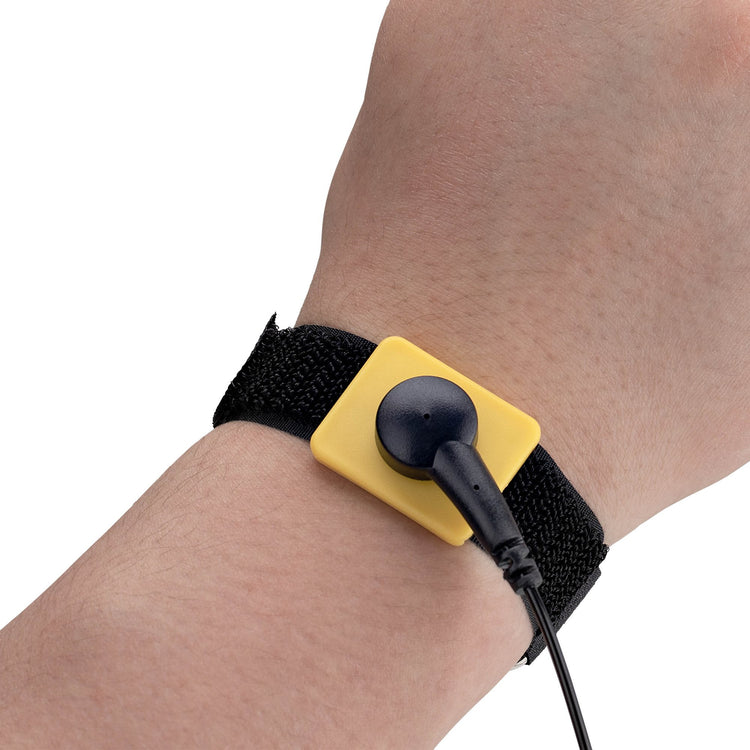 STARTECH .com antistatic wrist strap Black (ESD-WRIST-STRAP) - Cartouches Certifiees