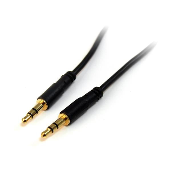 STARTECH .com audio cable 1,8 m 3.5mm Black (MU6MMS) - Cartouches Certifiees