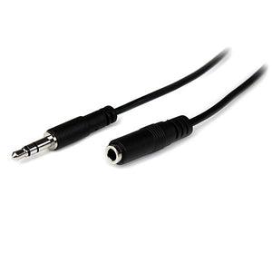 STARTECH .com audio cable 2 m 3.5mm Black (MU2MMFS) - Cartouches Certifiees