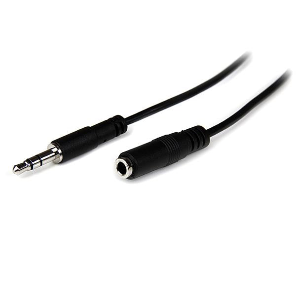 STARTECH .com audio cable 2 m 3.5mm Black (MU2MMFS) - Cartouches Certifiees