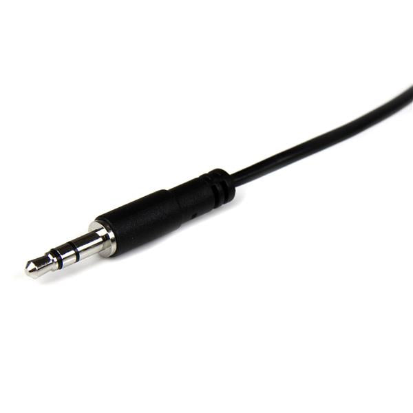 STARTECH .com audio cable 2 m 3.5mm Black (MU2MMFS) - Cartouches Certifiees