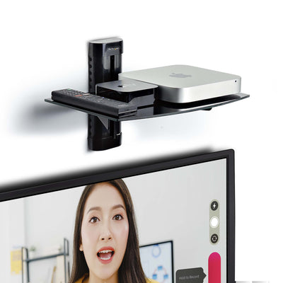 STARTECH .com AV equipment shelf Black Tempered glass (1B-WALL-MOUNT-SHELF) - Cartouches Certifiees