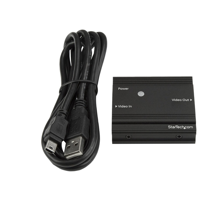 STARTECH .com AV extender AV repeater Black (HDBOOST4K) - Cartouches Certifiees