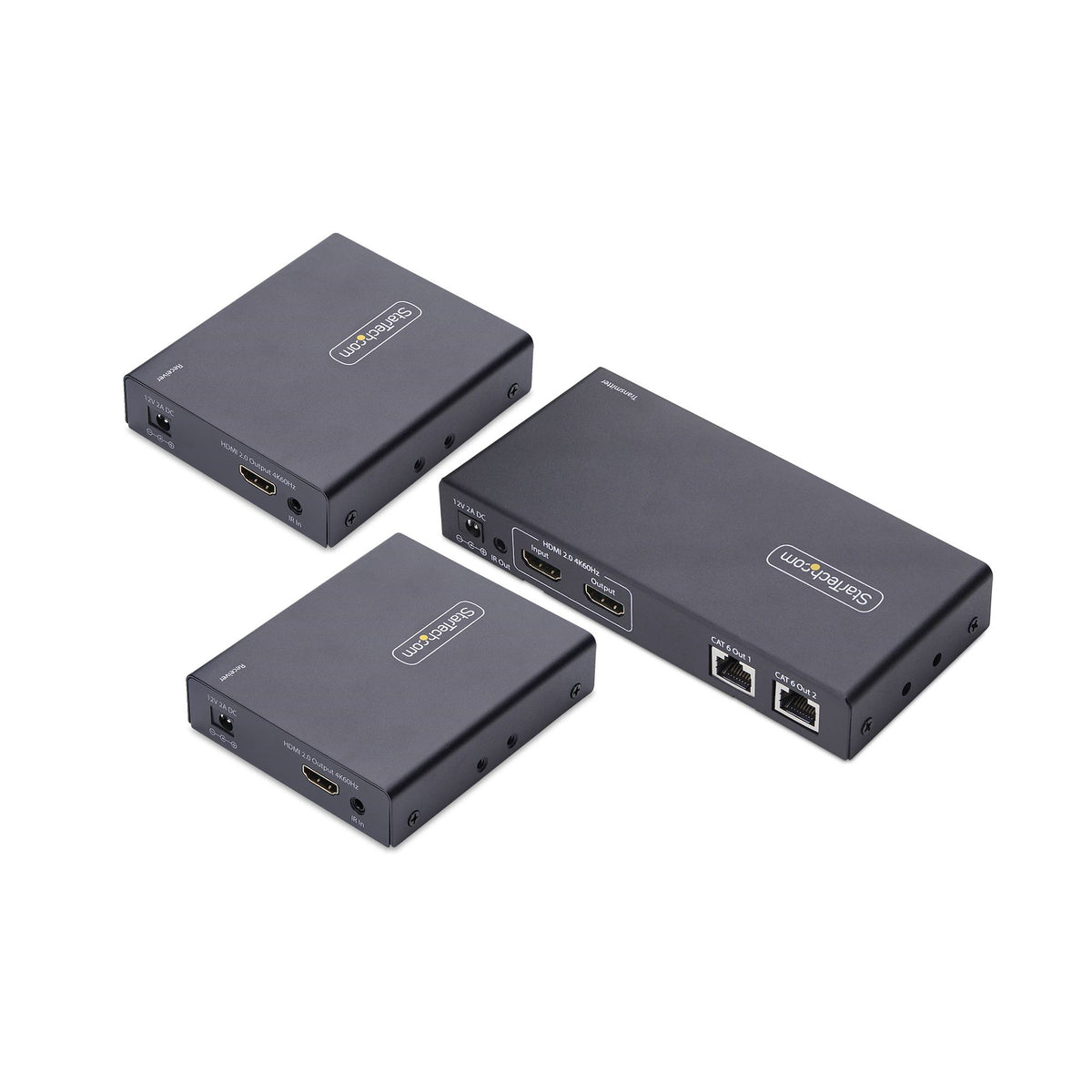 STARTECH .com AV extender AV transmitter & receiver Black (4K7012IC-EXTEND-HDMI) - Cartouches Certifiees